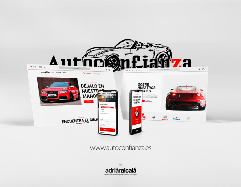 Autoconfianza — proyecto real del portfolio de Adrián Alcalá