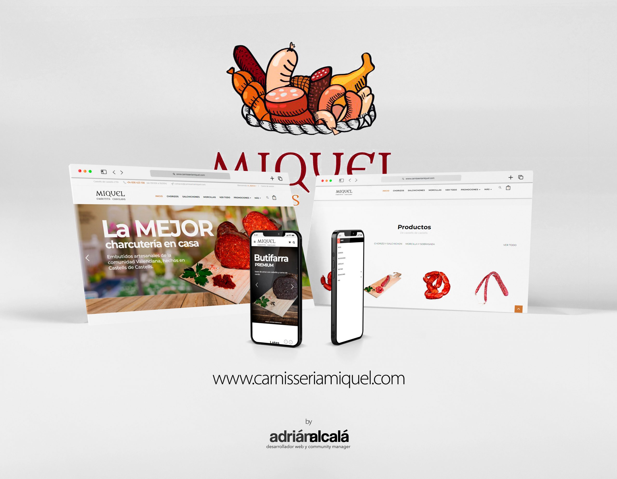Miquel — proyecto real del portfolio