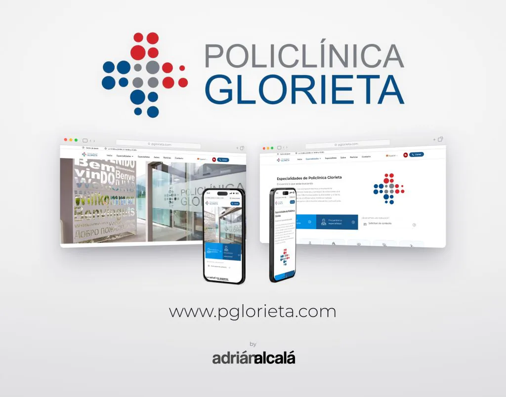 Policlínica Glorieta — proyecto real del portfolio