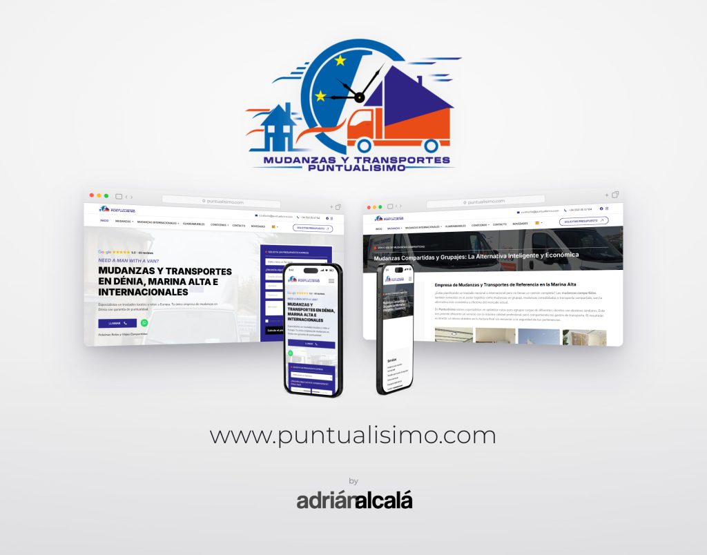 Puntualísimo — proyecto real del portfolio