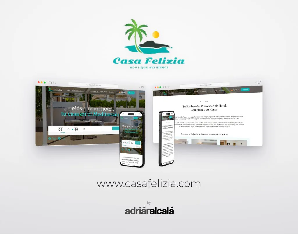 Casa Felizia — proyecto real del portfolio