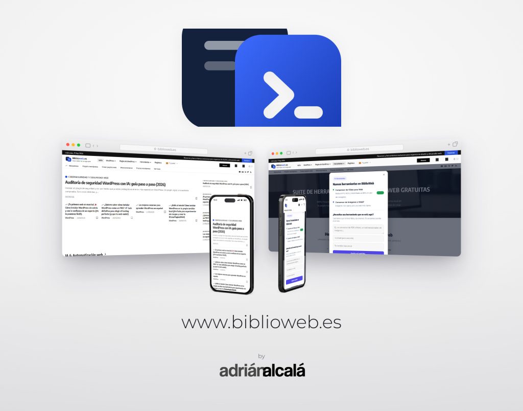 BiblioWeb — proyecto real del portfolio