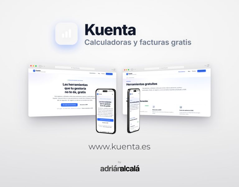 Diseño web de Kuenta