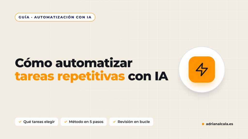 Cómo automatizar tareas repetitivas con inteligencia artificial en una empresa