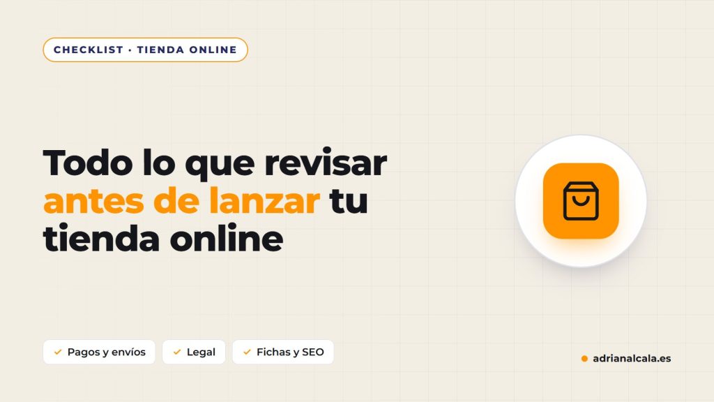 Checklist para lanzar una tienda online sin olvidar nada