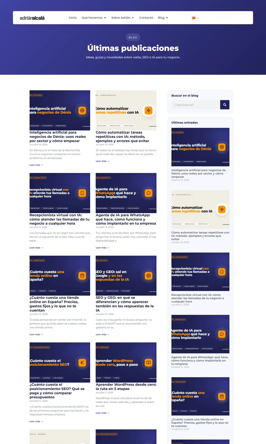 El blog de adrianalcala.es con sus últimas publicaciones