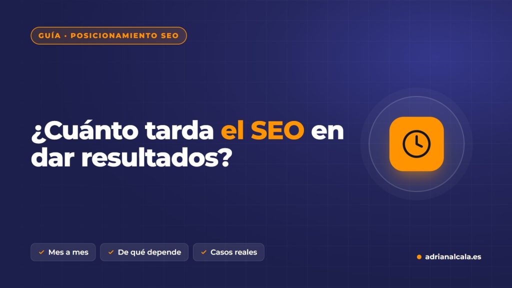 Cuánto tarda el SEO en dar resultados en un negocio local